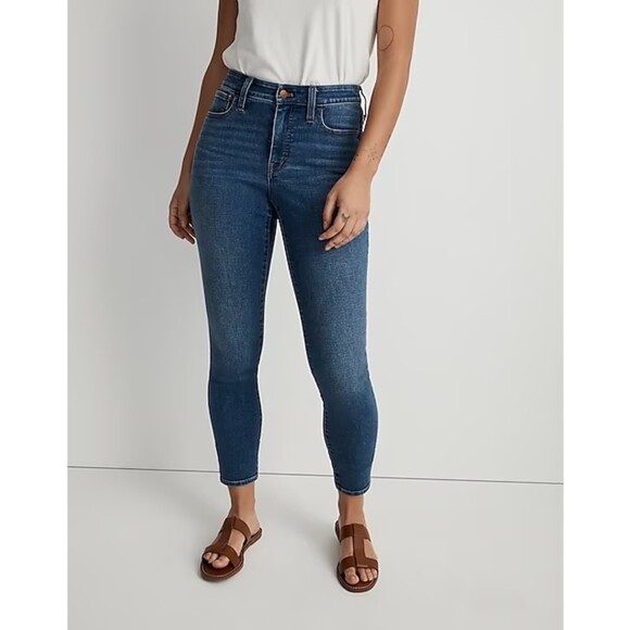 Madewell Denim - Madewell Curvy Roadtripper Authentic Skinny Jeans Roselawn Wash